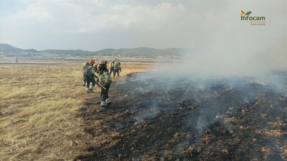 Archivo - Incendio de Brazatortas. Imagen de archivo.