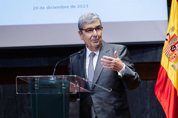 Archivo - El presidente de la Audiencia Nacional, Juan Manuel Fernández.