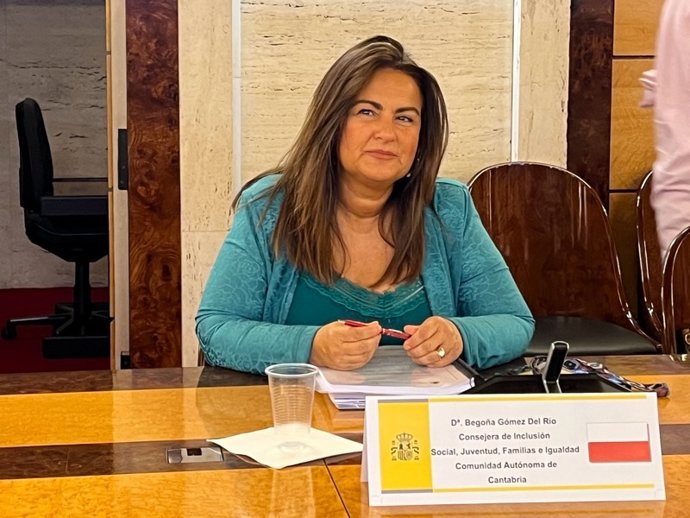 Archivo - La consejera de Inclusión Social, Begoña Gómez del Río
