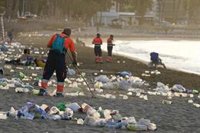 Retiradas 19,6 toneladas de residuos en las playas de Málaga capital tras la noche de San Juan