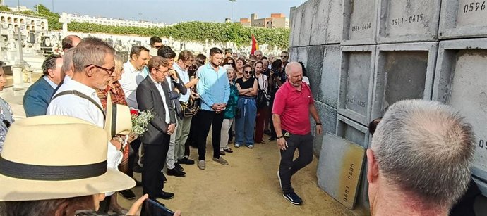 Restos identificados de José León Trejo tras su exhumación en la Fosa de Pico Reja.