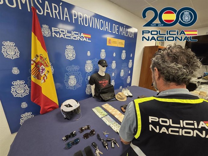 En menos de 24 horas agentes de la Policía Nacional detienen a los atracadores de una joyería de Huelin