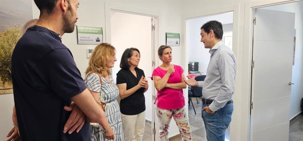 Visita a la OCA de la Sierra Sur, en Alcalá la Real