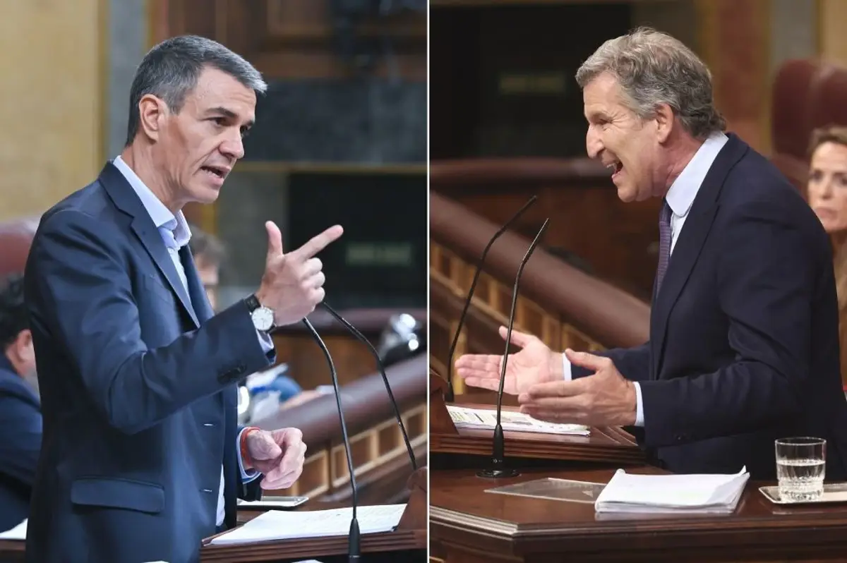 Pedro Sánchez y Alberto Núñez Feijóo