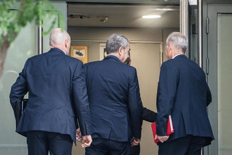 El expresidente del Gobierno José Luis Rodríguez Zapatero a su llegada a la Audiencia Nacional, a 17 de junio de 2026, en Madrid (España).