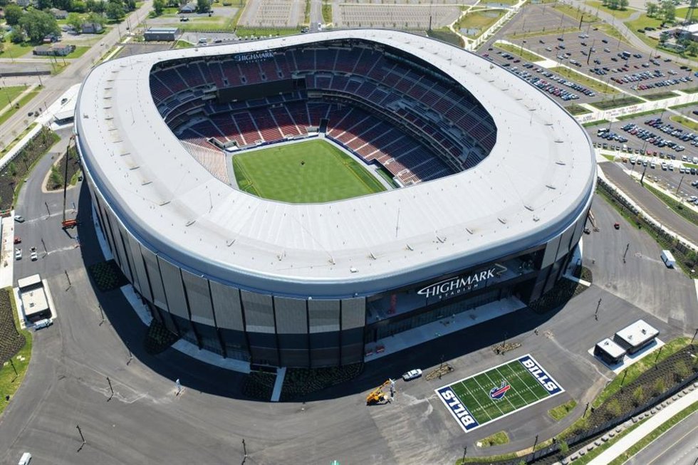 Nuevo estadio Highmark de los Buffalo Bills en Estados Unidos.