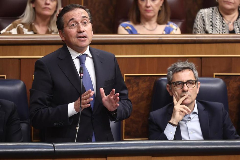 El ministro de Asuntos Exteriores, Cooperación y Unión Europea, José Manuel Albares