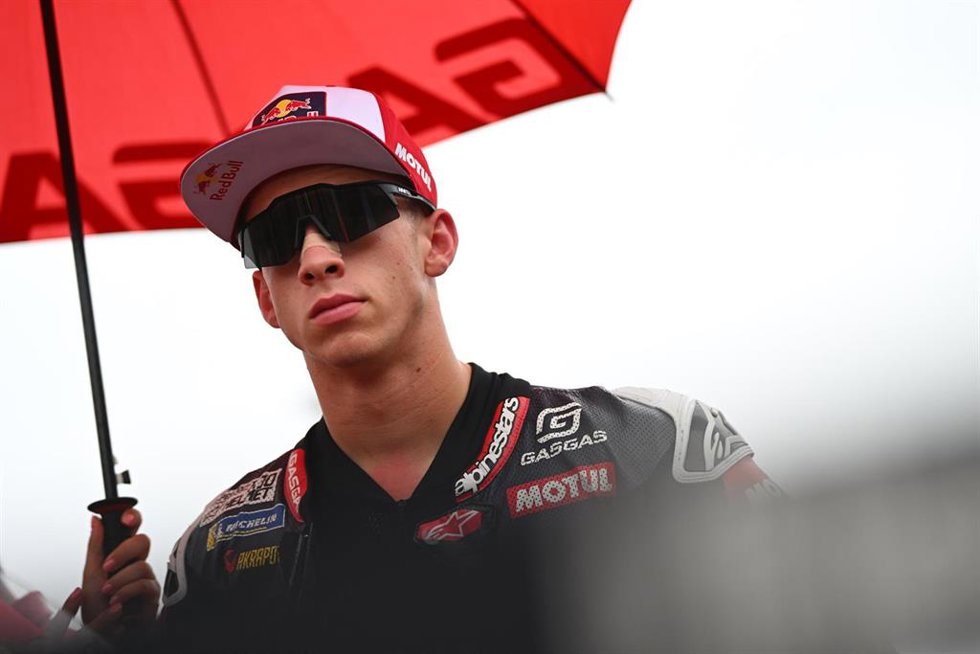 Archivo - El piloto español de MotoGP Pedro Acosta en el circuito de Misano Marco Simoncelli del Gran Premio de San Marino en 2024.