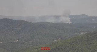 Imatge de l'incendi