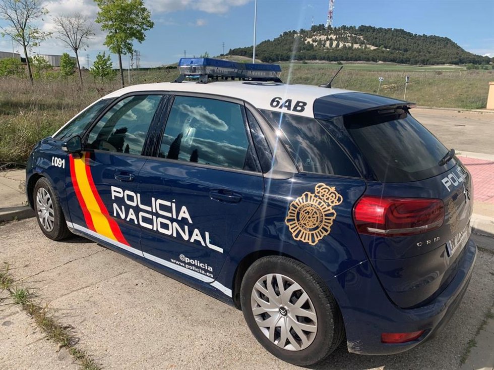 Vehículo de la Policía Nacional de Valladolid. Foto de archivo.