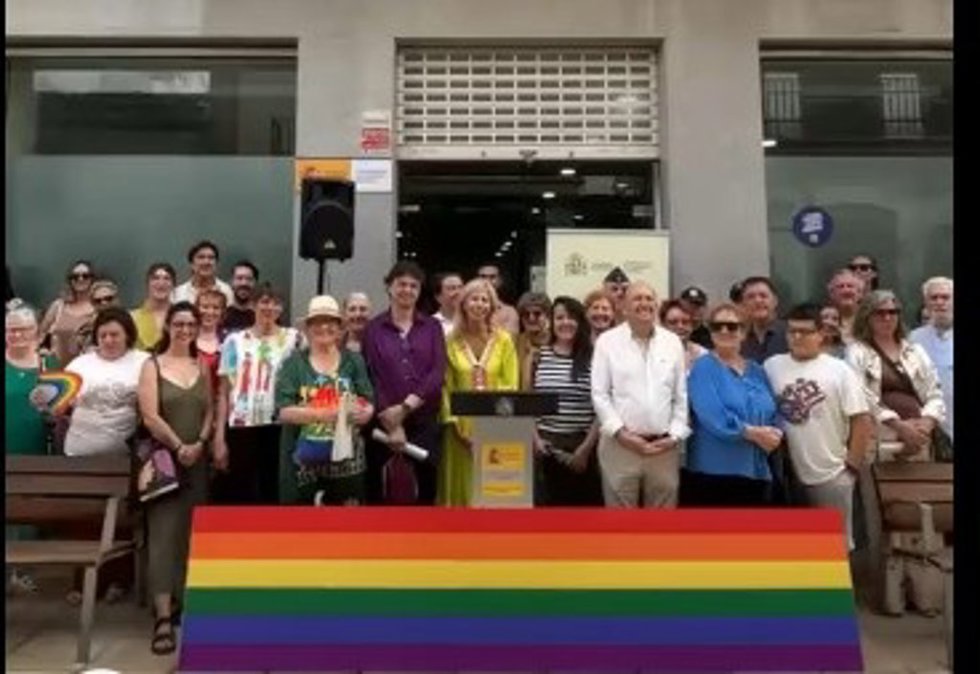 Acto institucional con motivo del Día Internacional del Orgullo Lgtbiq+ en la Subdelegación del Gobierno en Huelva.