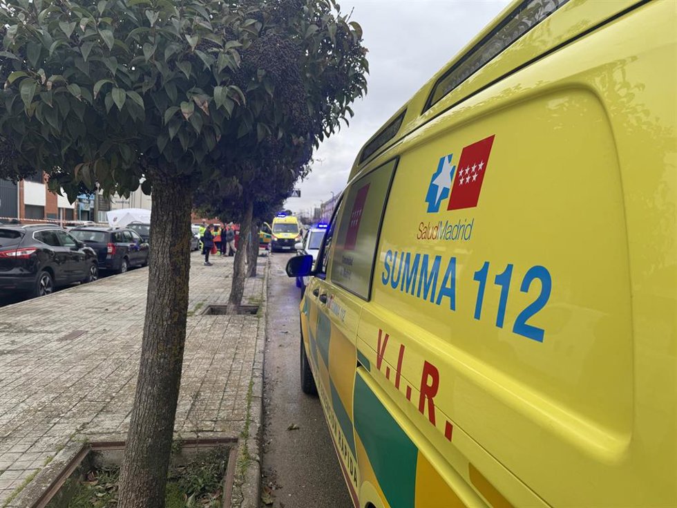 Archivo - Imagen de una ambulancia del SAMUR112 en Campo Real