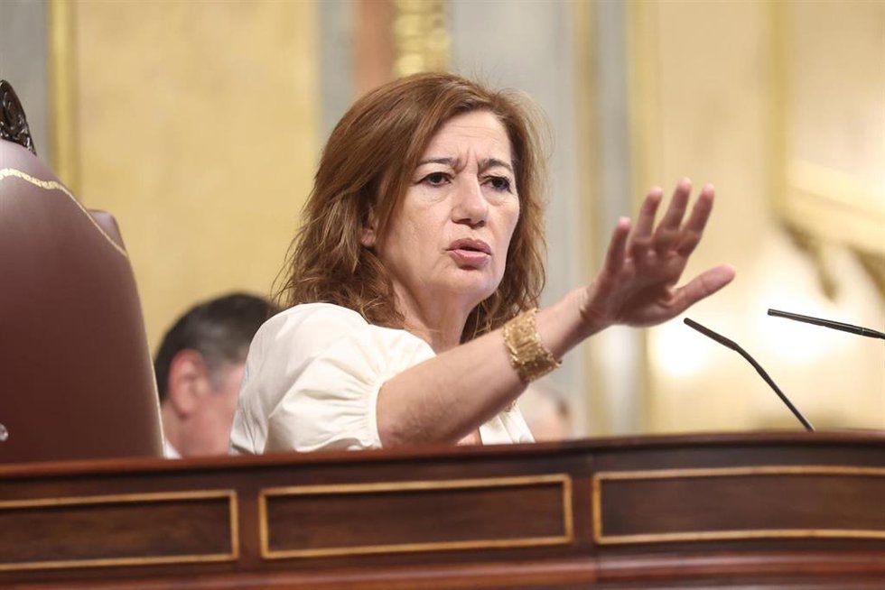 La presidenta del Congreso, Francina Armengol, 