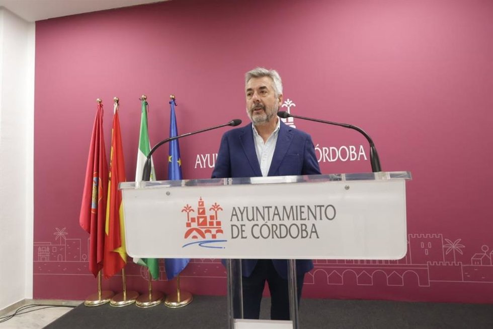 Archivo - El portavoz del gobierno del Ayuntamiento de Córdoba, Miguel Ángel Torrico.