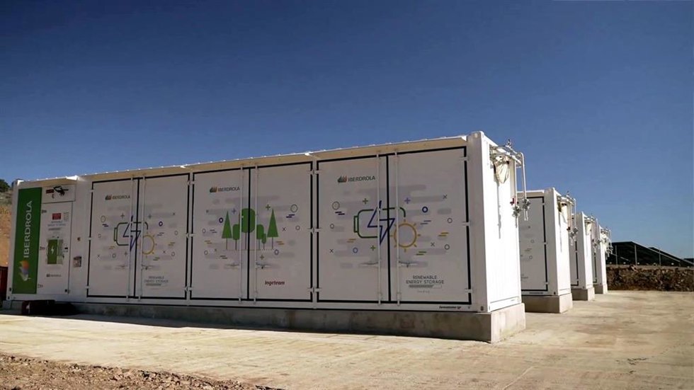 Baterías eléctricas de Iberdrola.