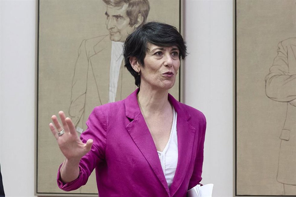 La ministra de Inclusión, Seguridad Social y Migraciones, Elma Saiz, en una imagen de archivo