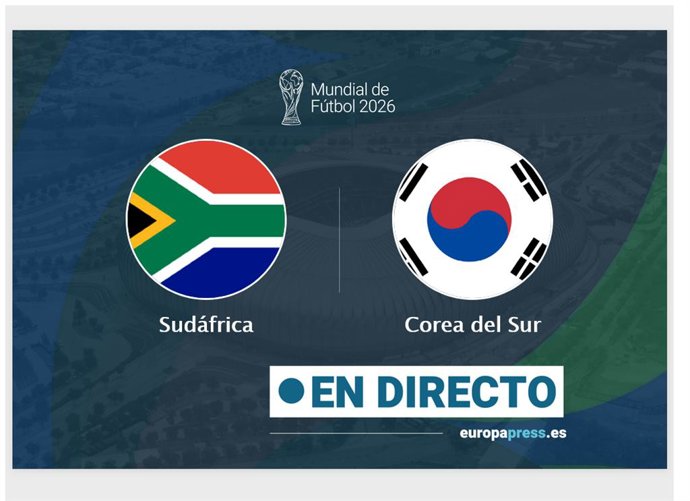 Onces Iniciales probables: Sudáfrica - Corea del Sur: resumen y estadísticas del partido de la jornada 3 de Copa Mundial de la FIFA