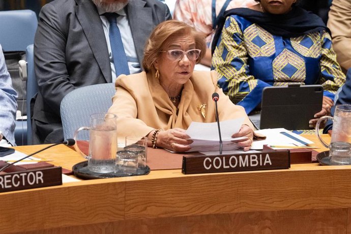 Ministra de Exteriores de Colombia, Rosa Villavicencio 