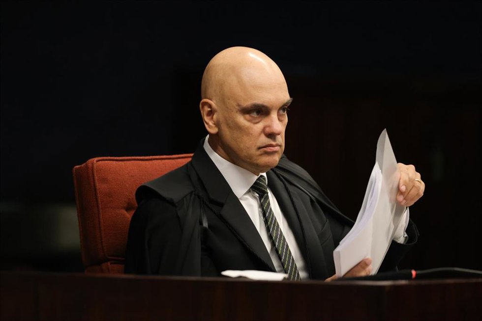 Archivo - El juez del Supremo Tribunal Federal (STF) de Brasil Alexandre de Moraes 