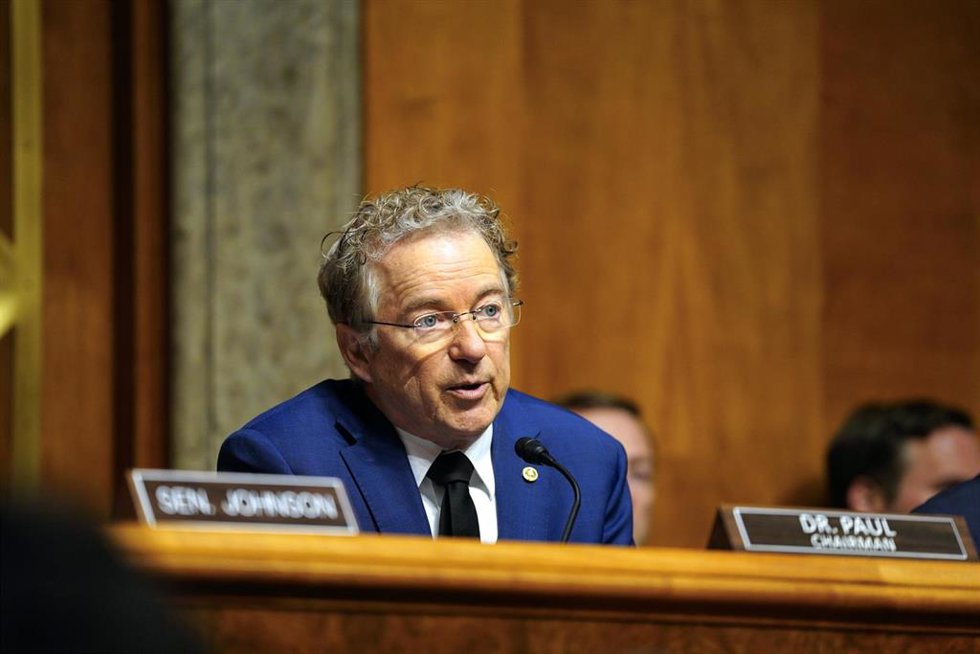 Archivo - El senador republicano Rand Paul