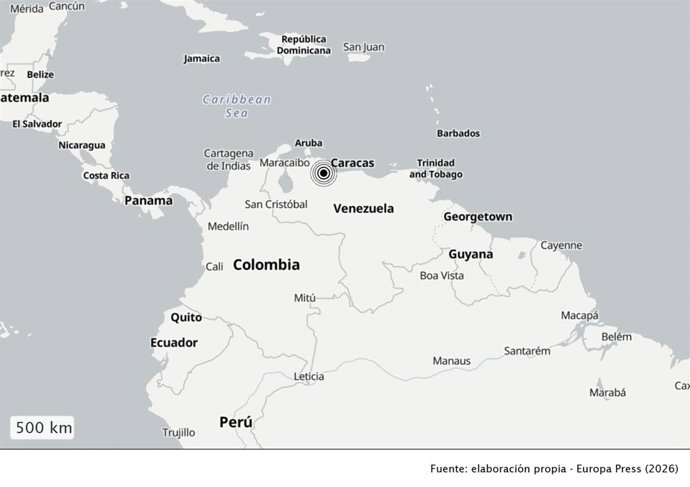 Doble terremoto en Venezuela