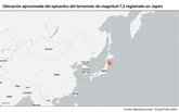 Foto: Japón.- Un terremoto de magnitud 7,2 sacude el norte de Japón, que descarta emitir una alerta de tsunami