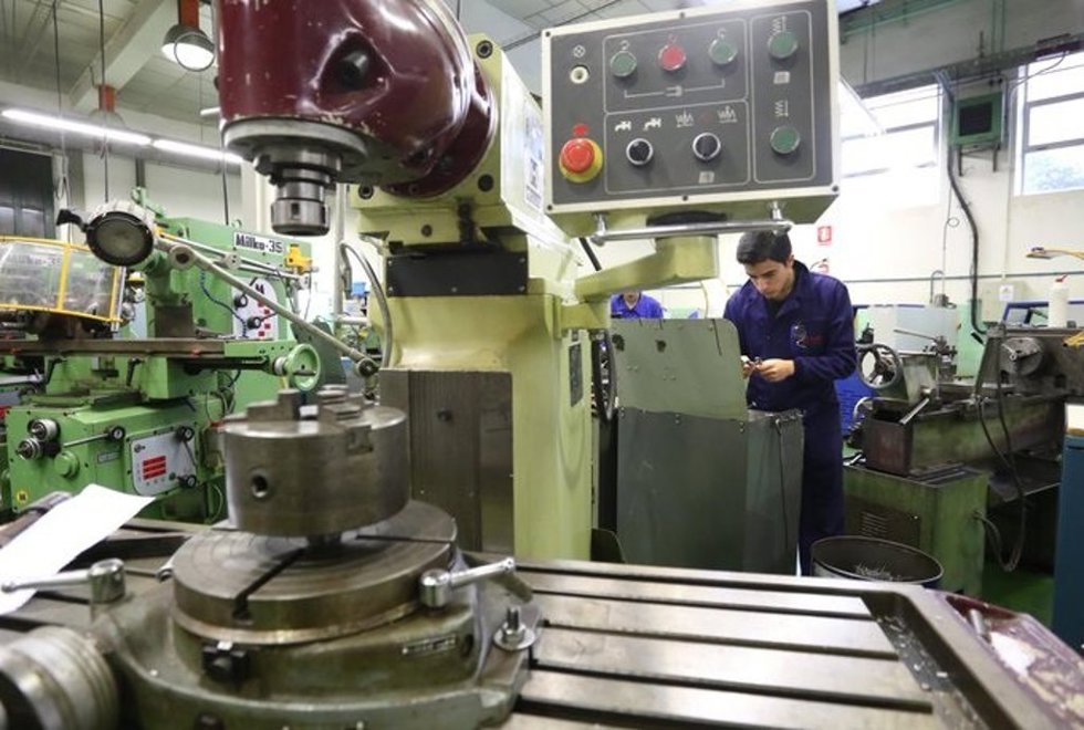 Imagen de archivo de una industria