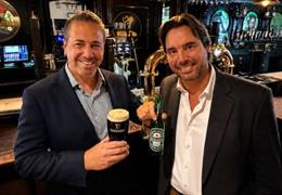Paulo Guludjian, Director General De Diageo Iberia, Y Guilherme Cury Silva, Presidente Ejecutivo De Heineken España