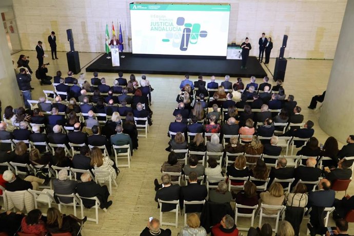 Imagen de los Premios 'Justicia Andalucía' 2025.