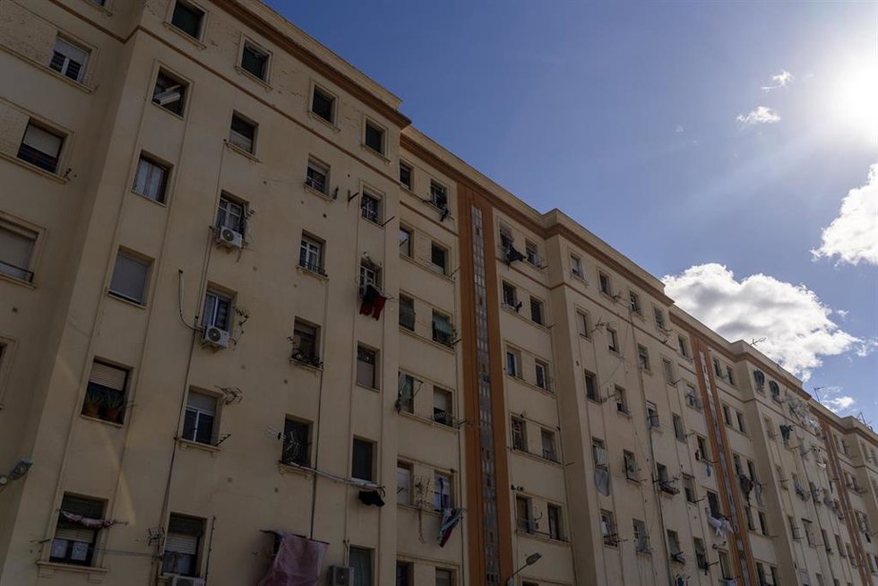 Imagen de archivo de un edificio de viviendas