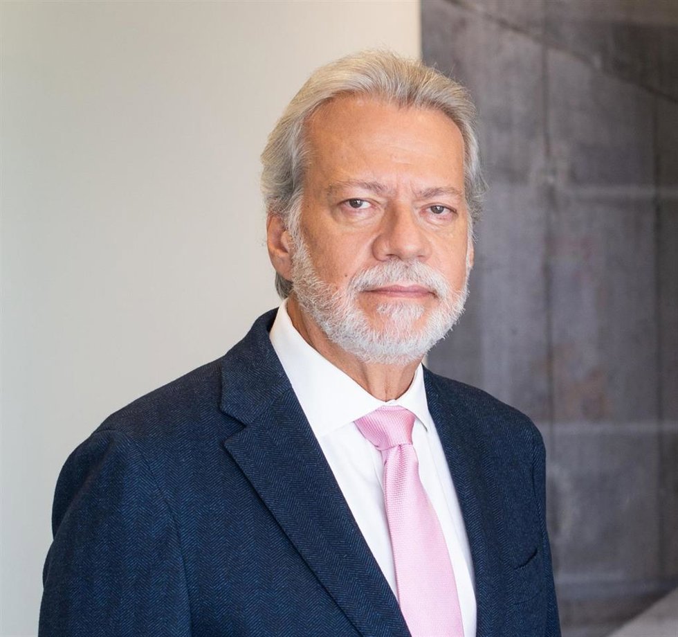 Archivo - El presidente de OHLA, Luis Amodio.