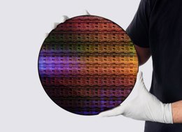 Oblea con los chips de menos de 1nm