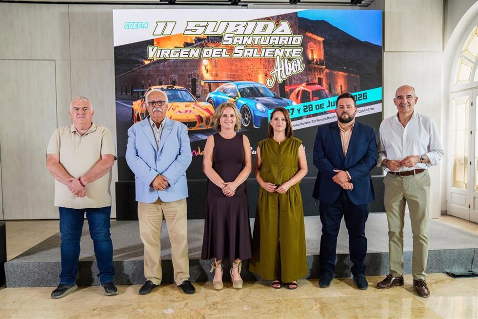 Presentación de la II Subida al Santuario de la Virgen del Saliente de Albox (Almería).