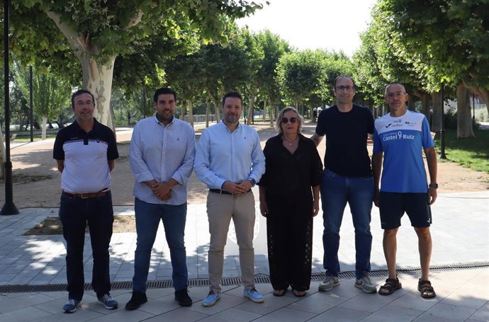 Presentación en Tudela del Campeonato de España de Triatlón