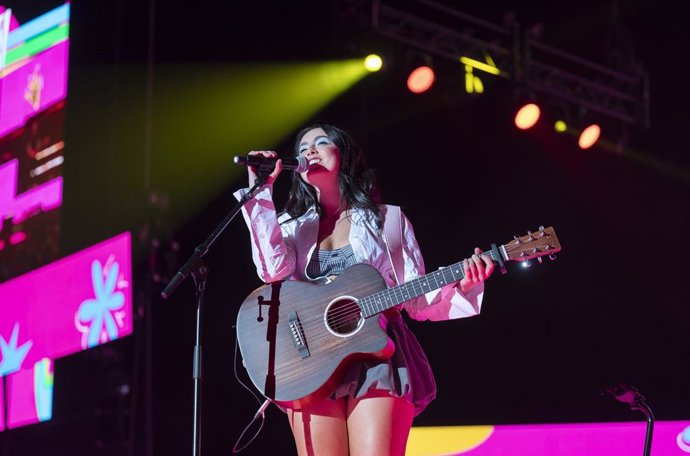 Archivo - La cantante Chiara Oliver