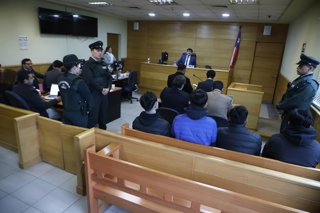 Santiago 24 de junio 2026. ****SRES EDITORES POR ORDEN DEL JUEZ NO SE PUEDE MOSTRAR EL ROSTRO DE MENORES ****** Fiscalia Occidente somete a control de  detencion y formalizacion a implicados en muerte de nino de 12 anos de edad, tras ser arrastrado en