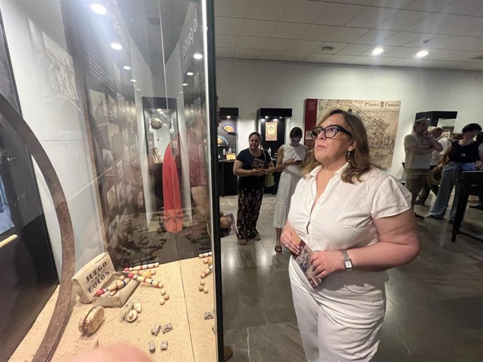 Inauguración de la exposición en Ciudad Real.