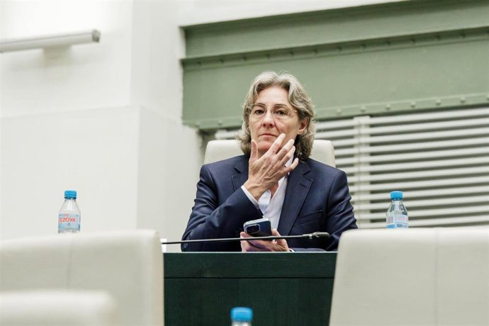 Archivo - La exconcejala de Recupera Madrid en el grupo Mixto Marta Higueras