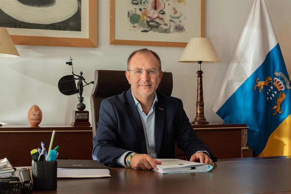 Archivo - Presidente del Cabildo de La Palma, Sergio Rodríguez