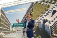 Moreno pide "altura de miras" de las administraciones ante el problema de vivienda, sin mirar "color" político