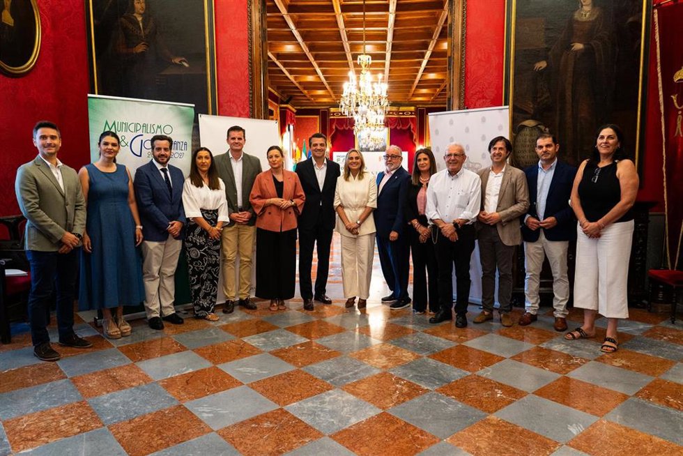 Celebración del Consejo Municipalista Andaluz de la FAMP en el Ayuntamiento de Granada. A 25 de junio de 2026.