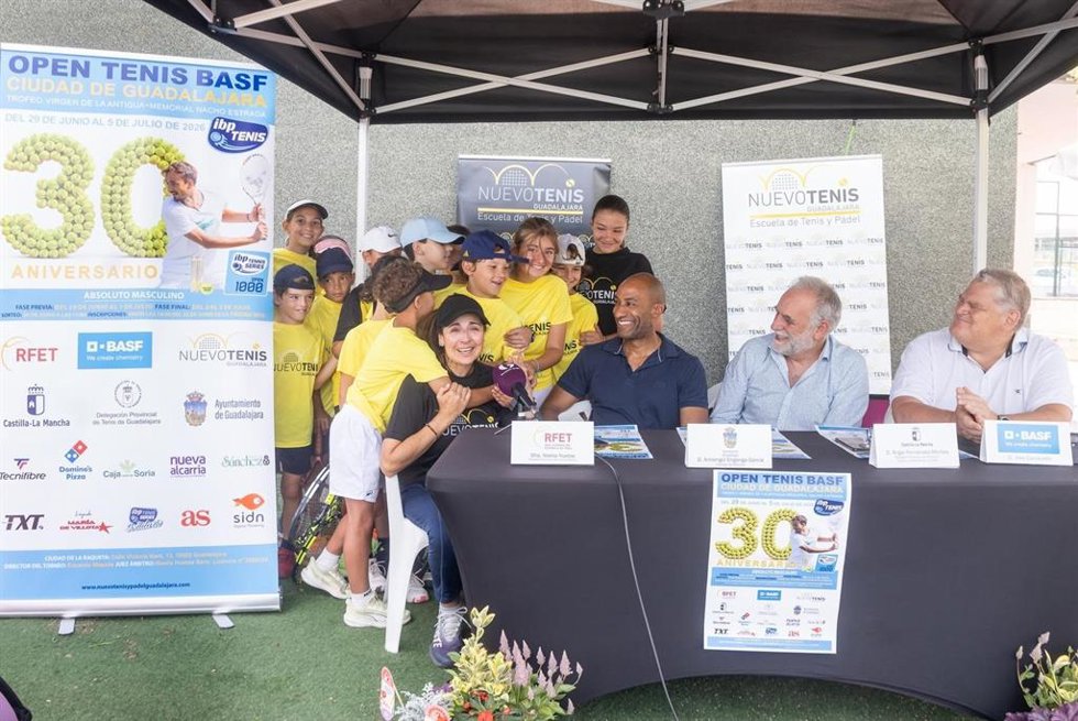 Presentación del XXX Open de Tenis Ciudad de Guadalajara.