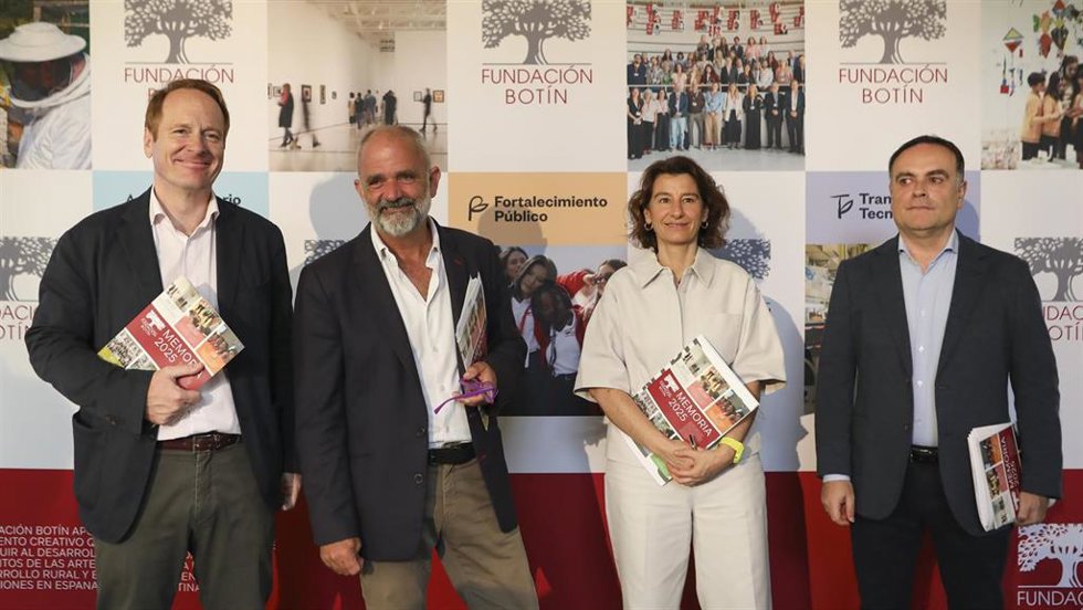 Presentación de la memoria de la Fundación Botín
