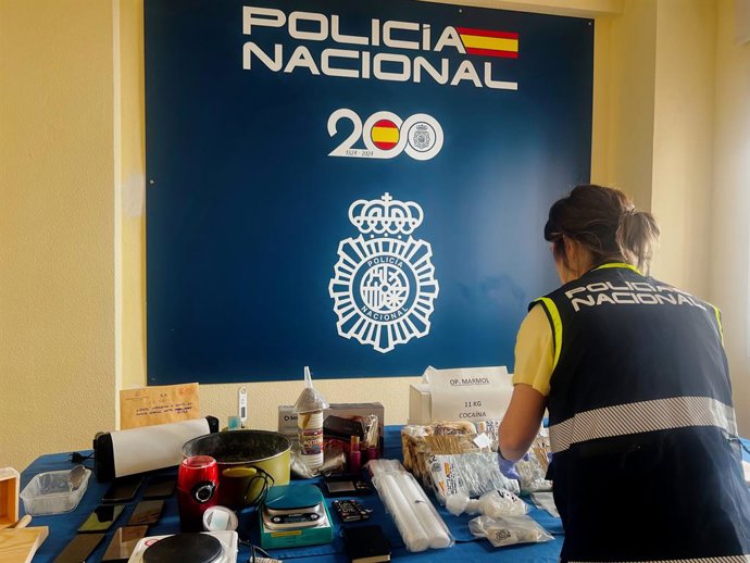 Desarticulada organització dedicada al tràfic de cocaïna a Saragossa i València amb nou detinguts.