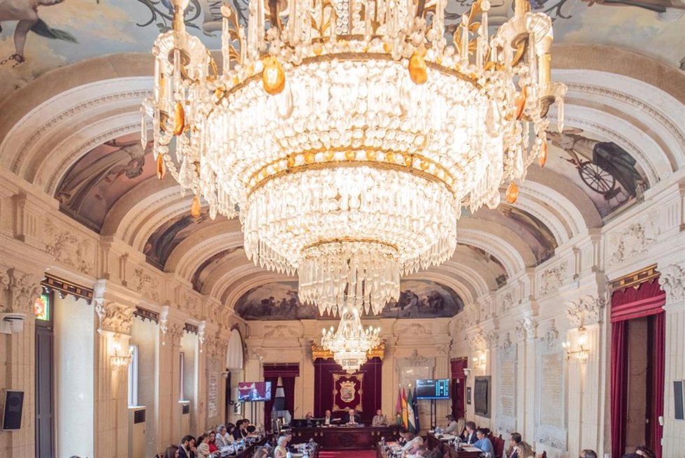 Pleno del Ayuntamiento de Málaga
