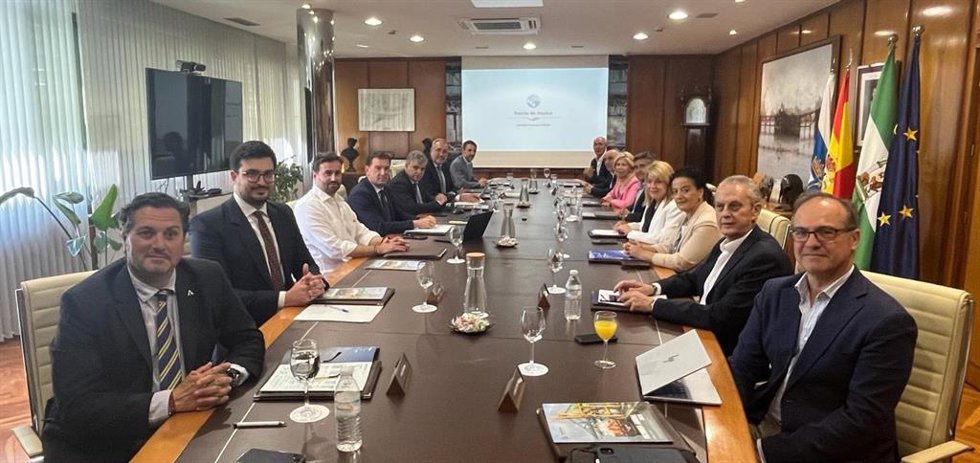 Reunión del Consejo de Administración del Puerto de Huelva este jueves.