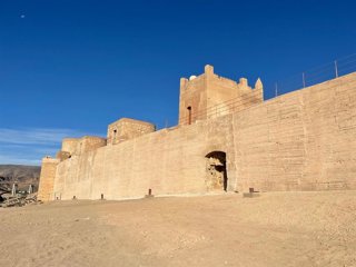 Muralla de San Cristóbal, en Almería.