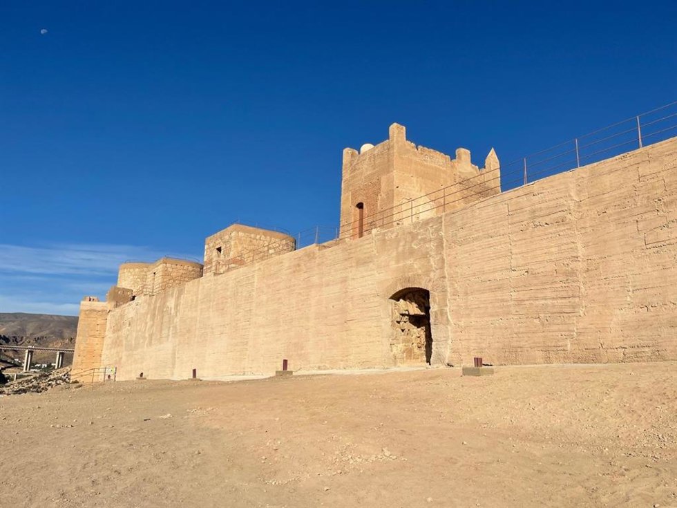 Muralla de San Cristóbal, en Almería.