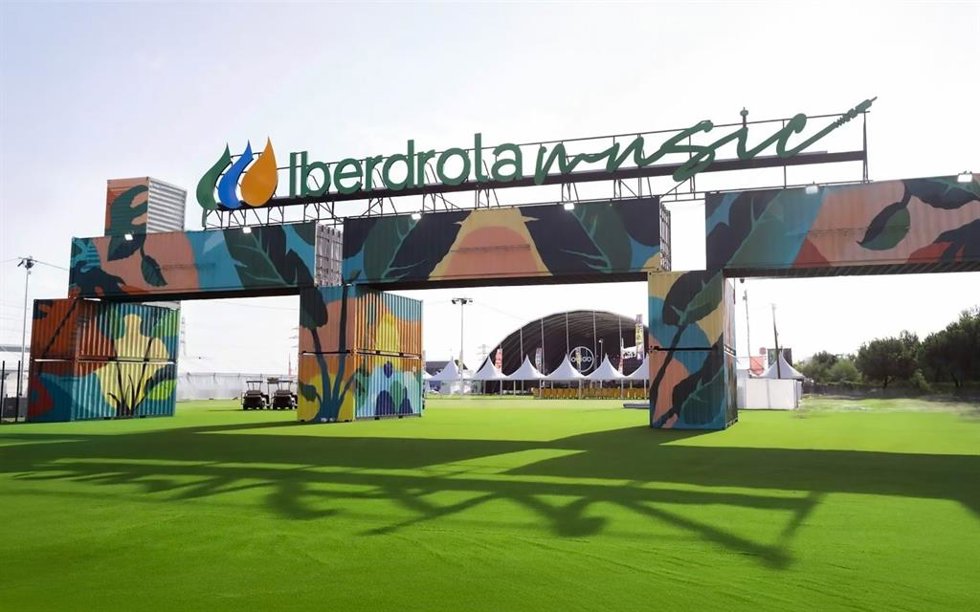 Espacio donde se celebra el Iberdrola Music Festival.