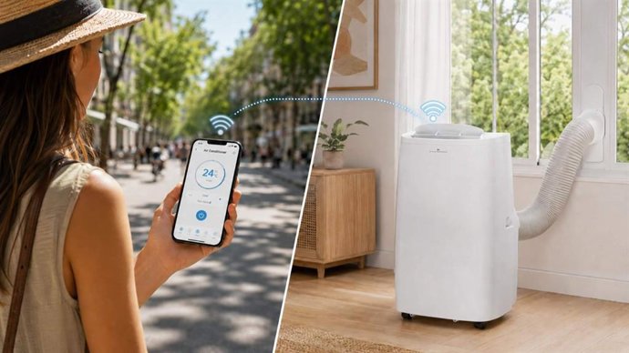 El aire acondicionado portátil gana protagonismo para climatizar hogares sin obras